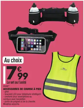 ALDI Accessoires de course à pied offre