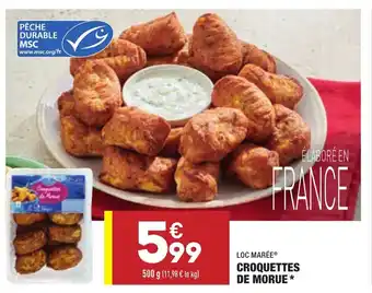 ALDI Croquettes de morue offre