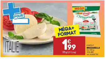 ALDI Mozzarella offre