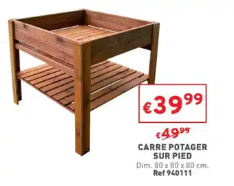 Trafic Carre potager sur pied offre