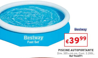 Trafic Piscine autoportante offre