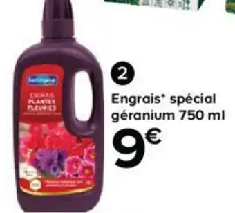 Castorama Engrais liquide spécial géranium offre