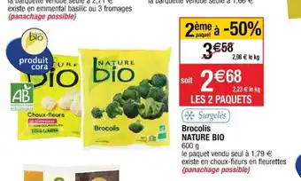 Brocolis nature bio