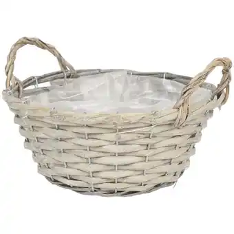 Action Panier cache-pot en osier offre