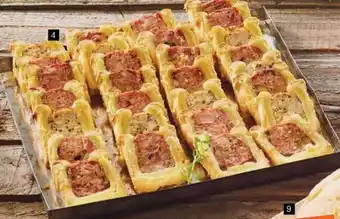 Cora x Carrefour Plateau de petits pâtés en croûte cocktail offre