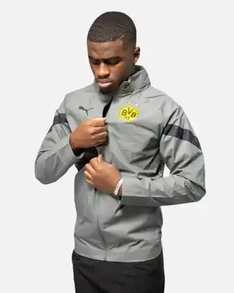 Footkorner Veste de survêtement dortmund 2022/2023 - gris/noir/jaune 1 couleur offre