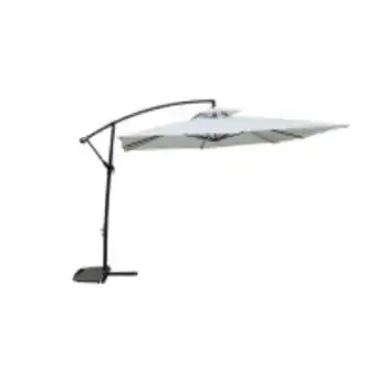 E.Leclerc Brico Capri - parasol déporté carré écru offre