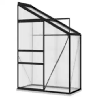 E.Leclerc Brico Vidaxl serre anthracite aluminium 1,44 m³ offre