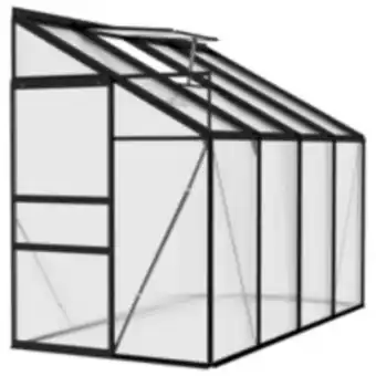 E.Leclerc Brico Vidaxl serre anthracite aluminium 5,02 m³ offre