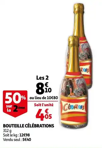 Auchan Bouteille Célébrations offre