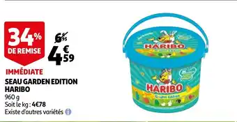 Auchan Seau Garden Edition Haribo offre
