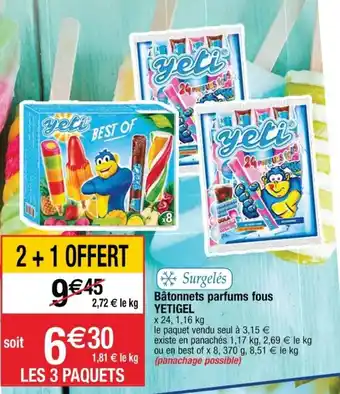 Cora x Carrefour Bâtonnets parfums fous offre