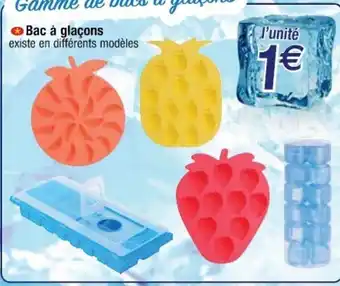 Cora x Carrefour Bac à glaçons offre