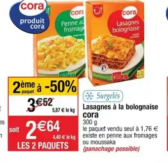 Lasagnes Ă la bolognaise