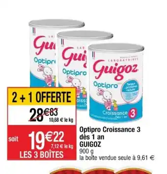 Optipro Croissance 3 Dès 1 an