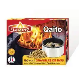 Brûleur à granulés de bois qaïto q10 - flamino