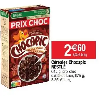 Cora x Carrefour Céréales Chocapic offre