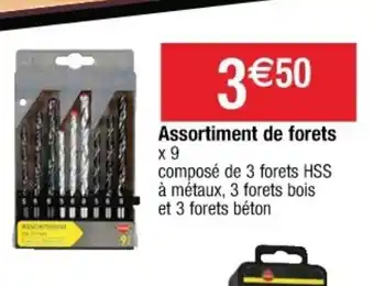 Cora x Carrefour Assortiment de forets offre