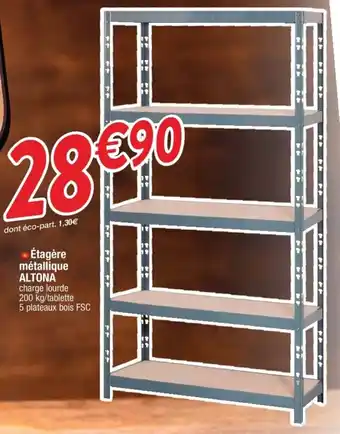 Cora x Carrefour Étagère metallique offre