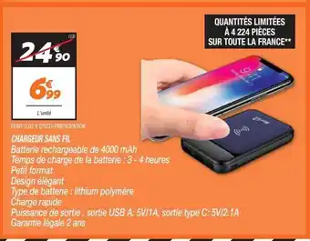 Chargeurs sans fil