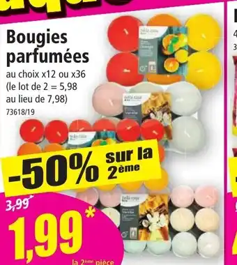 Norma Bougies Parfumees offre