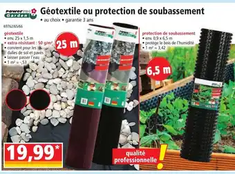 Norma Géotextile Ou Protection De Soubassement offre
