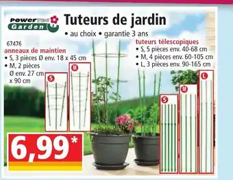 Norma Tuteurs De Jardin offre