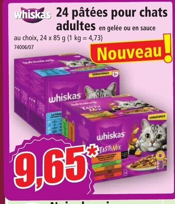 Norma 24 Patees Pour Chats Adultes offre