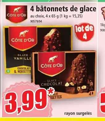Norma 4 Batonnets De Glace offre