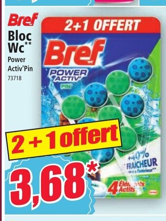 Norma Bref Bloc Wc** offre