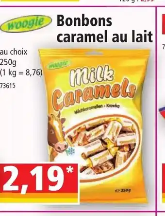 Norma Bonbons Caramel Au Lait offre