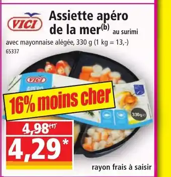 Norma Assiette Apéro De La Mer offre