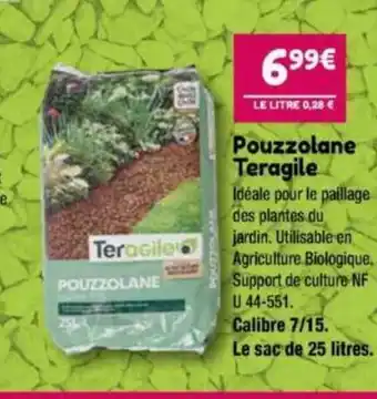 Point Vert Pouzzolane Teragile offre