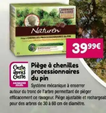 Piege A Cheniles Processionnaires Du Pin