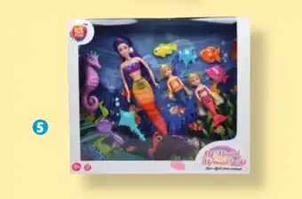 Auchan Coffret Poupée Sirène Magique offre