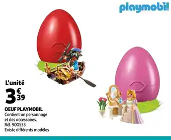 Auchan Oeuf Playmobil offre