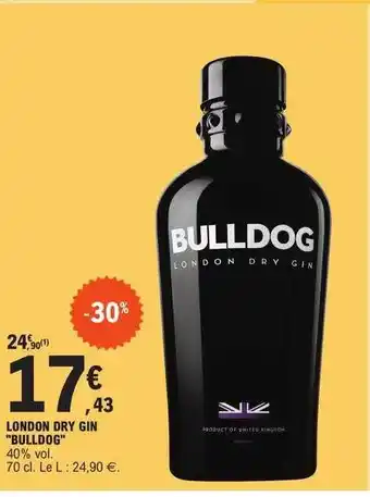 E.Leclerc London dry gin offre