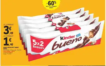 Barre chocolatée