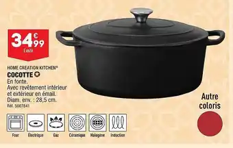 ALDI Cocotte home création kitchen offre
