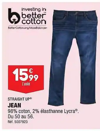 ALDI Jean straight up offre
