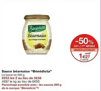 Monoprix Sauce béarnaise offre