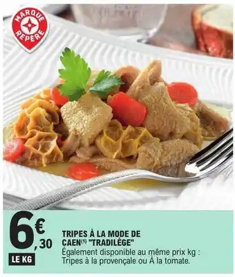 E.Leclerc Tripes à la mode de caen offre