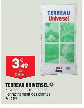 ALDI Terreau universel offre