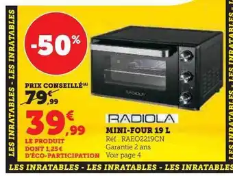 Mini-four 19l radiola