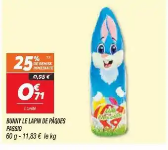 Bunny le lapin de pâques passio