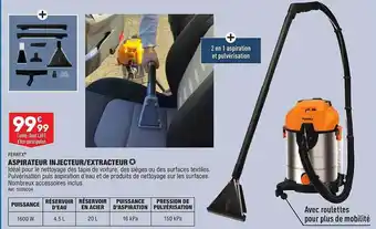 ALDI Aspirateur injecteur-extracteur ferrex offre