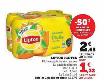 Lipton ice tea