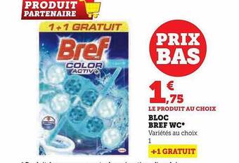 U Express Bloc bref wc offre