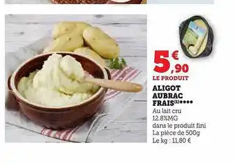 Aligot aubrac frais