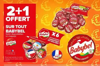 Carrefour Babybel offre
